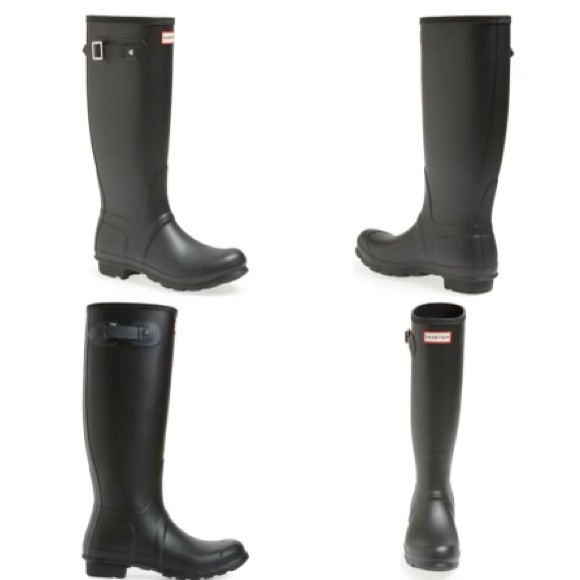 Hunter Shoes - Hunter Original Tall Black Boots NWT